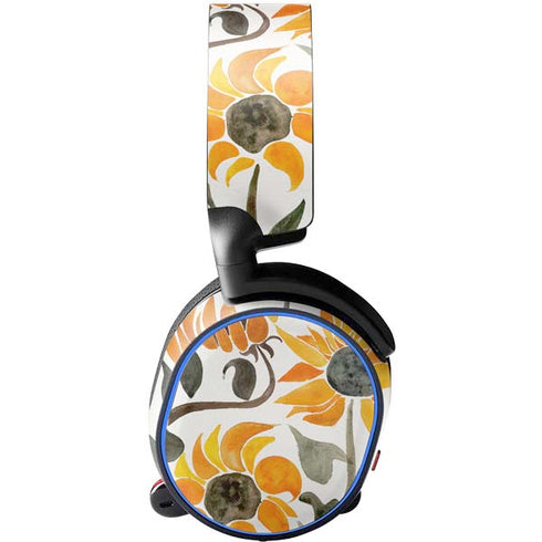 Cat Coq Yellow Sunflower SteelSeries Arctis 5 Skin