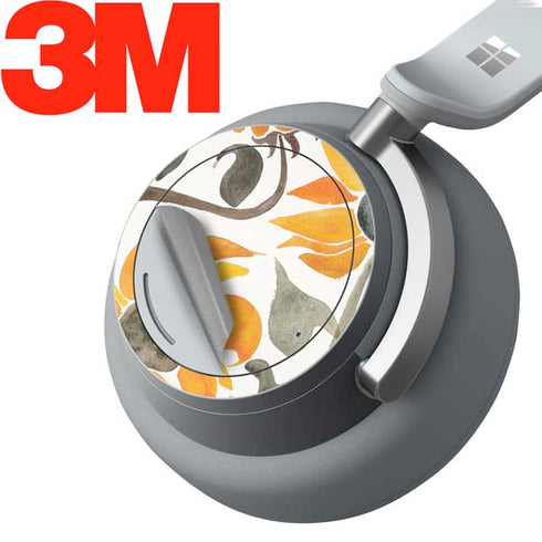 Cat Coq Yellow Sunflower Surface Headphones Skin