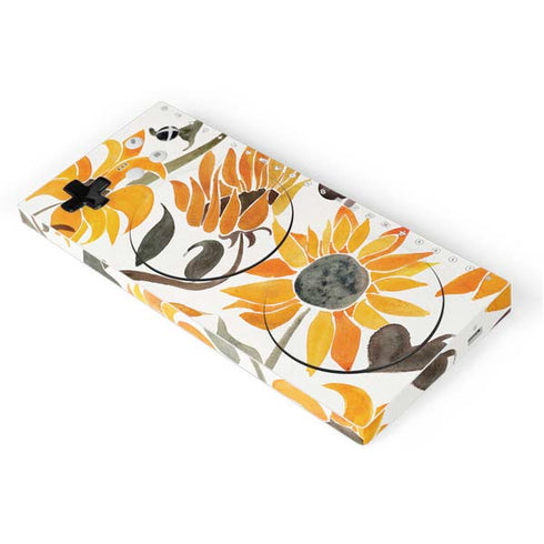 Cat Coq Yellow Sunflower Xbox Adaptive Controller Skin