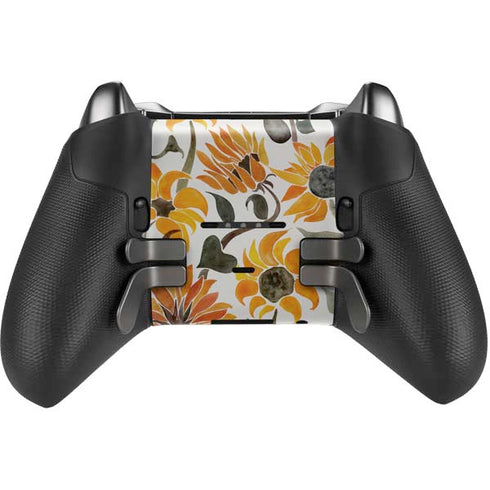 Cat Coq Yellow Sunflower Xbox Elite Wireless Controller Series 2 Skin