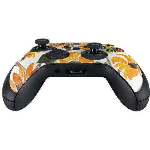 Cat Coq Yellow Sunflower Xbox Series X Controller Skin