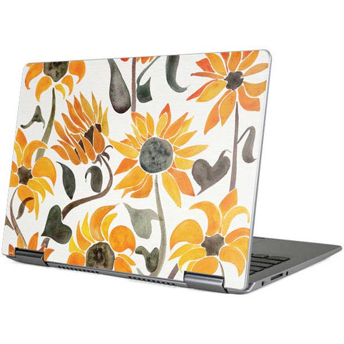 Cat Coq Yellow Sunflower Yoga 710 14in Skin