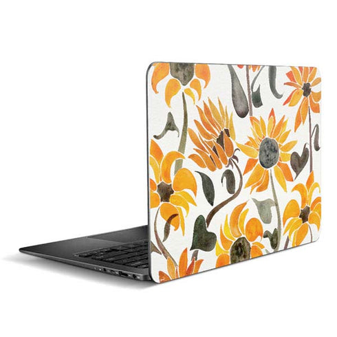 Cat Coq Yellow Sunflower Zenbook UX305FA 13.3in Skin
