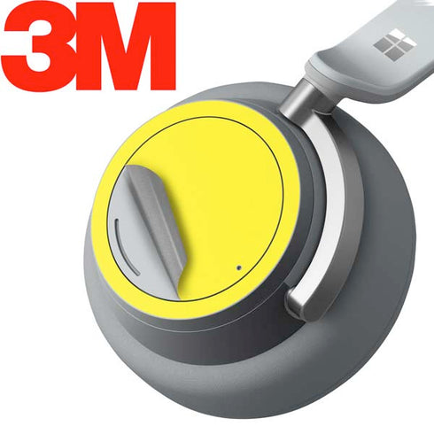 Yellow Solid Surface Headphones Skin