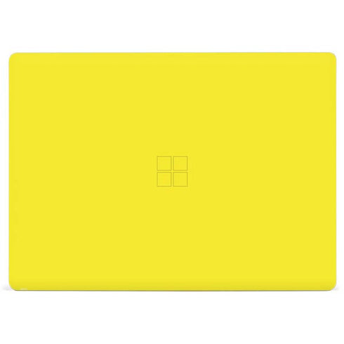 Yellow Solid Surface Laptop 2 Skin