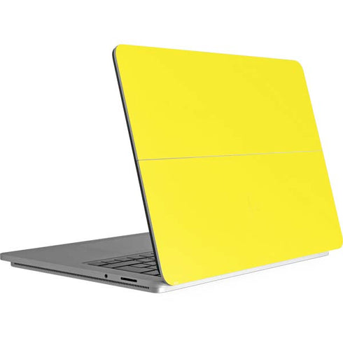 Yellow Solid Surface Laptop Studio Skin