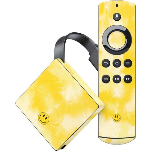 Yellow Tie Die Amazon Fire TV Skin