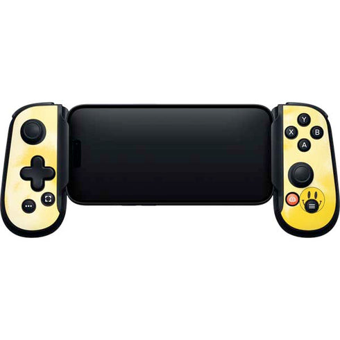 Yellow Tie Die Backbone One for iPhone Game Controller Skin