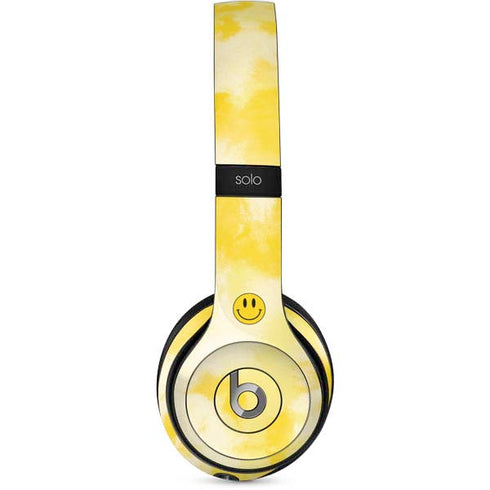 Yellow Tie Die Beats Solo 2 Wired Skin