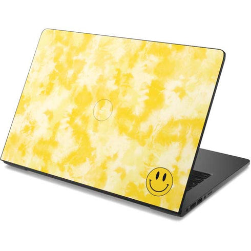 Yellow Tie Die Dell Chromebook Skin