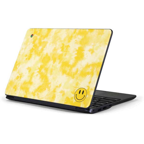 Yellow Tie Die Samsung Chromebook Skin