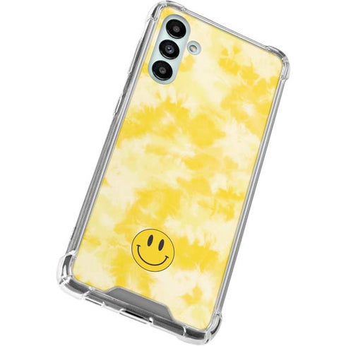 Yellow Tie Die Galaxy A13 5G Clear Case