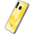 Yellow Tie Die Galaxy A20 Clear Case
