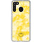 Yellow Tie Die Galaxy A21 Clear Case