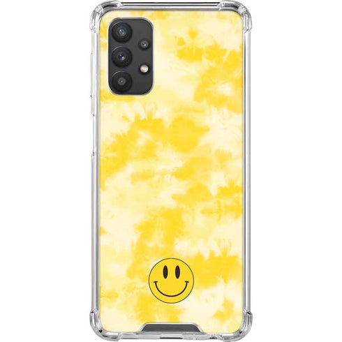 Yellow Tie Die Galaxy A32 5G Clear Case