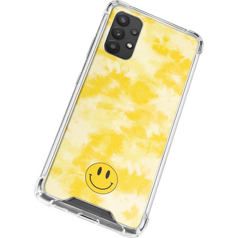 Yellow Tie Die Galaxy A32 5G Clear Case
