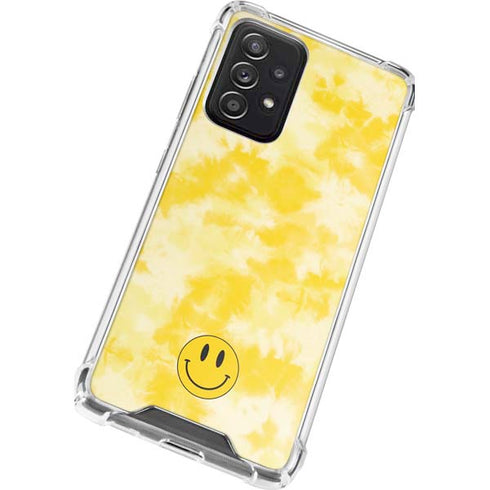 Yellow Tie Die Galaxy A52 5G Clear Case
