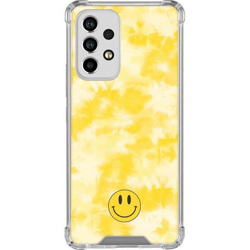 Yellow Tie Die Galaxy A53 5G Clear Case