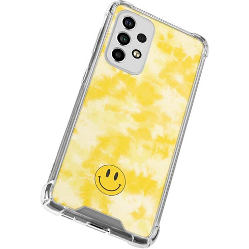 Yellow Tie Die Galaxy A53 5G Clear Case