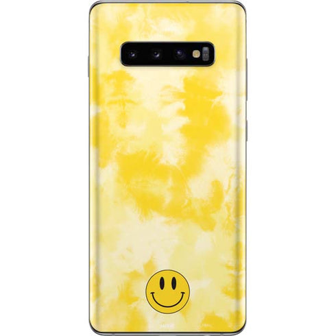 Yellow Tie Die Galaxy S10 Plus Skin