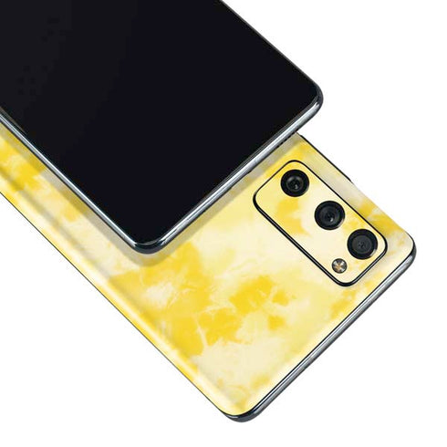 Yellow Tie Die Galaxy S20 Fan Edition Skin