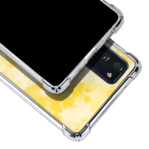 Yellow Tie Die Galaxy S20 FE Clear Case