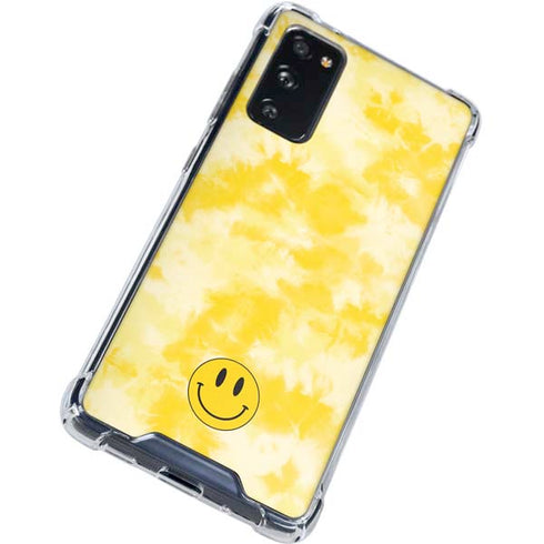Yellow Tie Die Galaxy S20 FE Clear Case