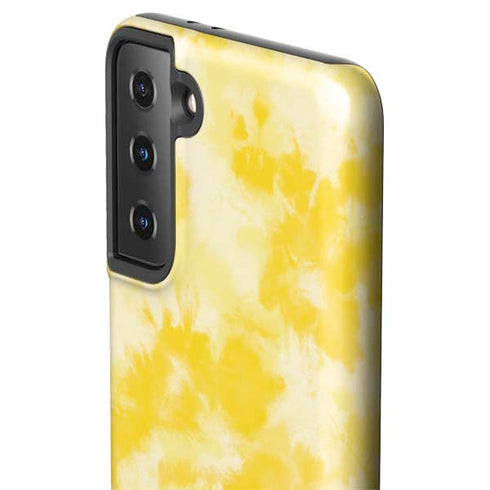 Yellow Tie Die Galaxy S21 FE Pro Case