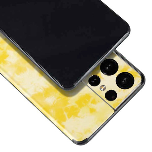 Yellow Tie Die Galaxy S21 Ultra 5G Skin