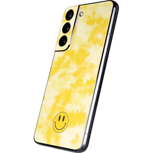 Yellow Tie Die Galaxy S22 Skin