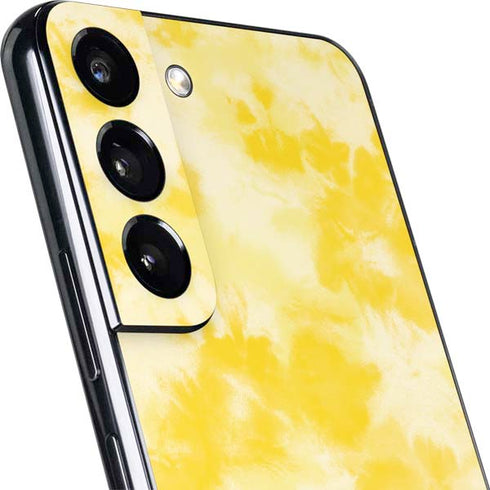 Yellow Tie Die Galaxy S22 Skin