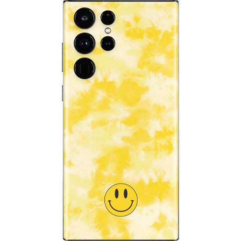 Yellow Tie Die Galaxy S22 Ultra Skin