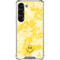 Yellow Tie Die Galaxy S23 Clear Case