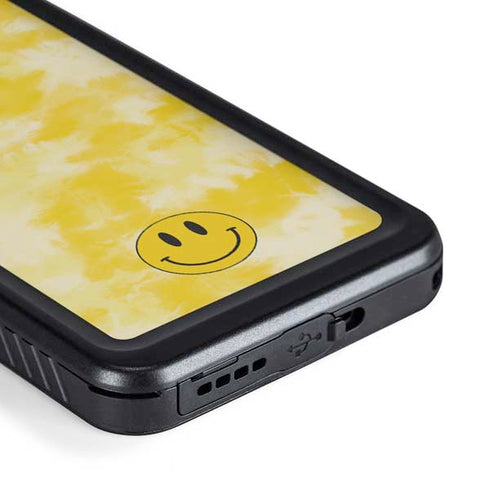 Yellow Tie Die Galaxy S23 Plus Waterproof Case