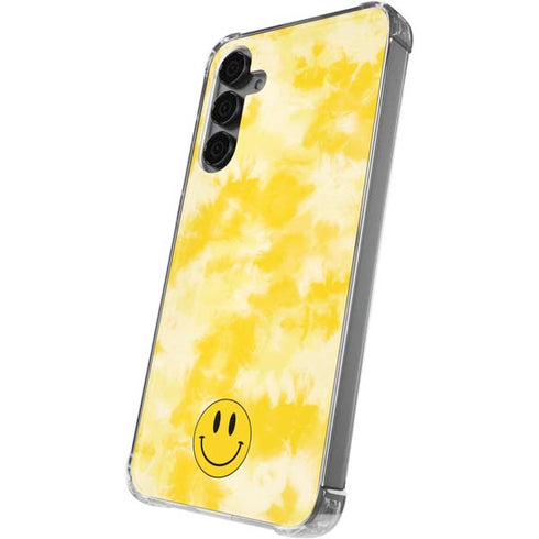 Yellow Tie Die Galaxy S24 Plus Clear Case
