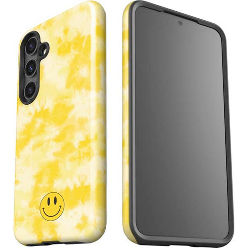 Yellow Tie Die Galaxy S24 Plus Impact Case