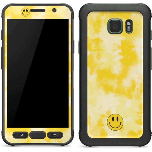 Yellow Tie Die Galaxy S7 Active Skin