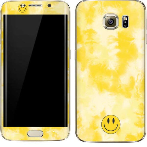 Yellow Tie Die Galaxy S7 Edge Skin