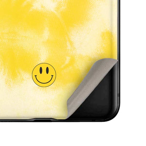 Yellow Tie Die Galaxy Z Flip Skin