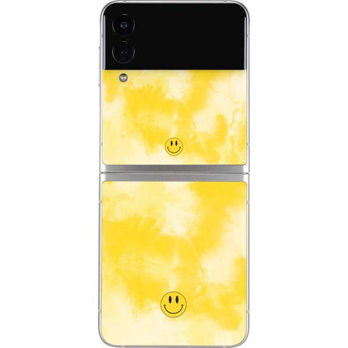 Yellow Tie Die Galaxy Z Flip3 5G Skin