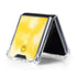 Yellow Tie Die Galaxy Z Flip5 5G Clear Case