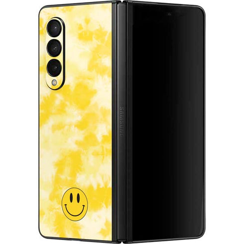Yellow Tie Die Galaxy Z Fold3 5G Skin