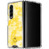 Yellow Tie Die Galaxy Z Fold4 5G Clear Case