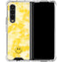 Yellow Tie Die Galaxy Z Fold4 5G Clear Case
