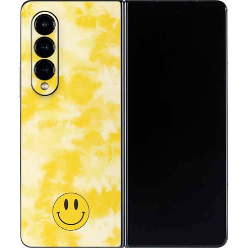 Yellow Tie Die Galaxy Z Fold4 5G Skin