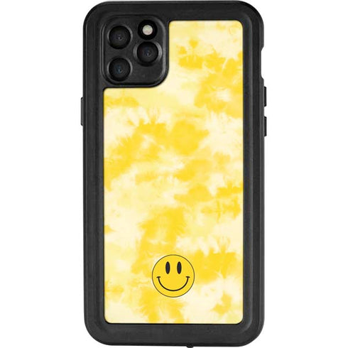Yellow Tie Die iPhone 11 Pro Max Waterproof Case
