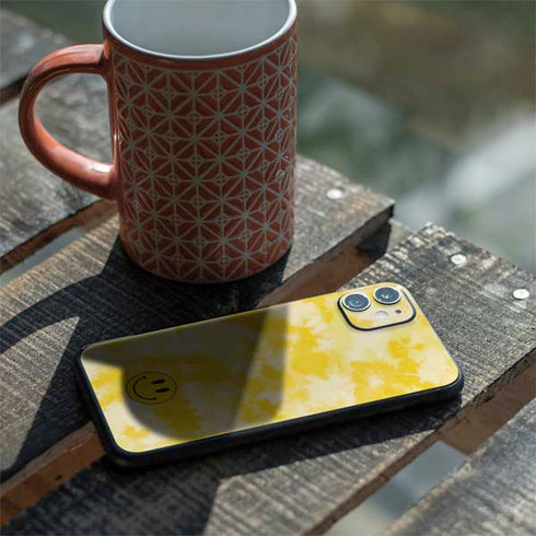 Yellow Tie Die iPhone 11 Skin