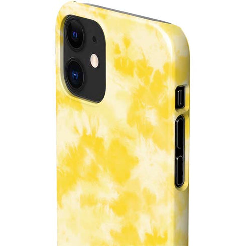 Yellow Tie Die iPhone 12 Mini Lite Case