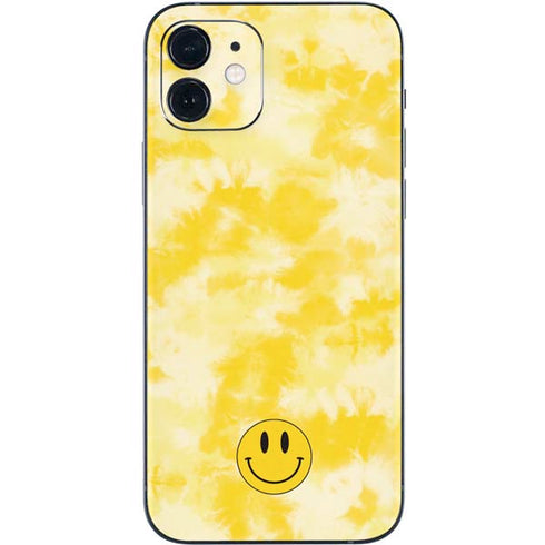 Yellow Tie Die iPhone 12 Skin