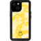 Yellow Tie Die iPhone 13 Mini Waterproof Case